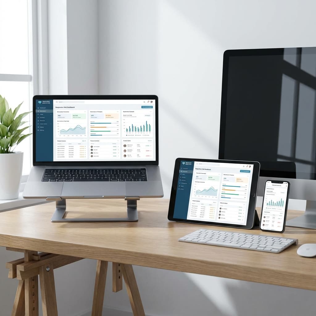 Works on Desktop, Tablet, Mobile